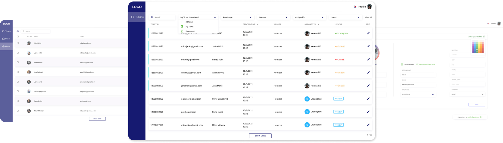 Customer Support App